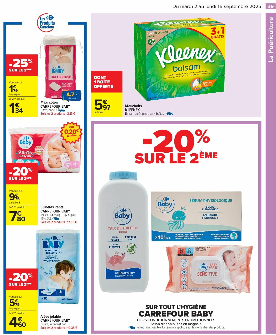 carrefour - Catalogue Carrefour - Petit déjeuner valable du 02/09 au 15/09 - page: 41