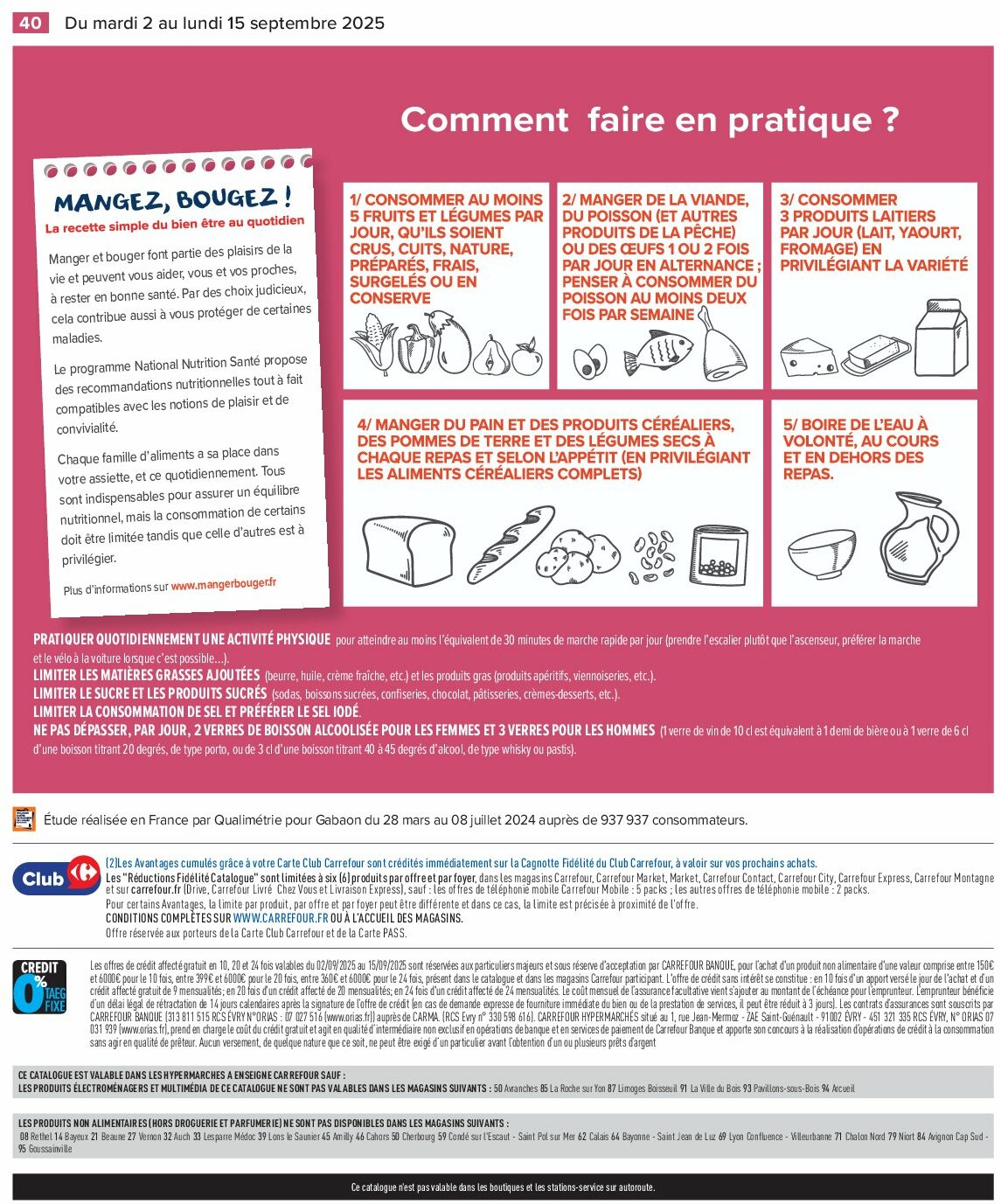 carrefour - Catalogue Carrefour - Petit déjeuner valable du 02/09 au 15/09 - page: 42
