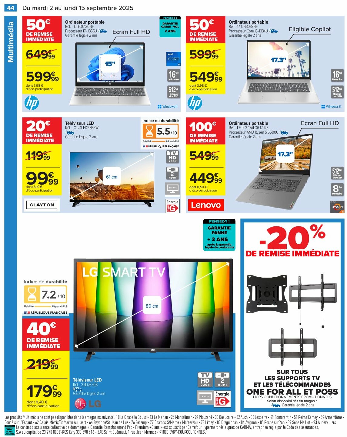 carrefour - Catalogue Carrefour - Petit déjeuner valable du 02/09 au 15/09 - page: 46