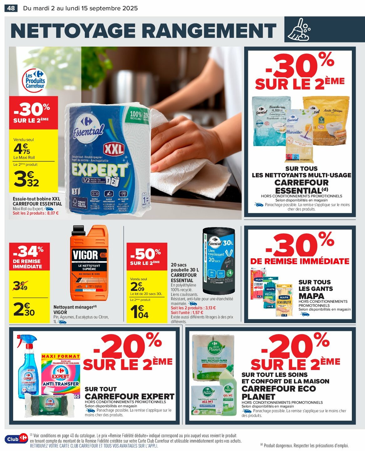 carrefour - Catalogue Carrefour - Petit déjeuner valable du 02/09 au 15/09 - page: 50