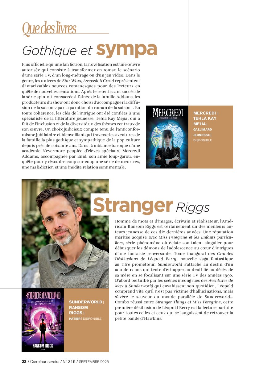 carrefour - Catalogue Carrefour - A chacun sa culture valable du 01/09 au 30/09 - page: 22 carrefour - Catalogue Carrefour - A chacun sa culture valable du 01/09 au 30/09 - page: 22