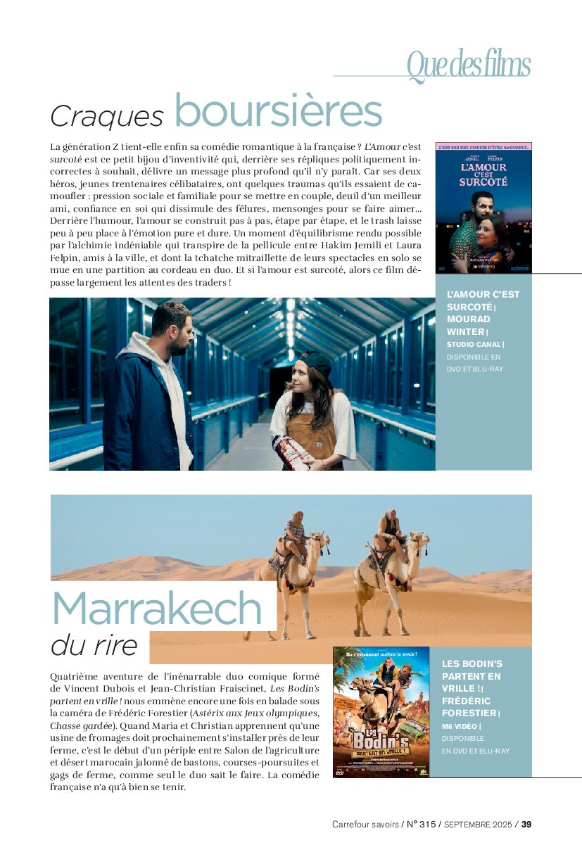 carrefour - Catalogue Carrefour - A chacun sa culture valable du 01/09 au 30/09 - page: 39 carrefour - Catalogue Carrefour - A chacun sa culture valable du 01/09 au 30/09 - page: 39