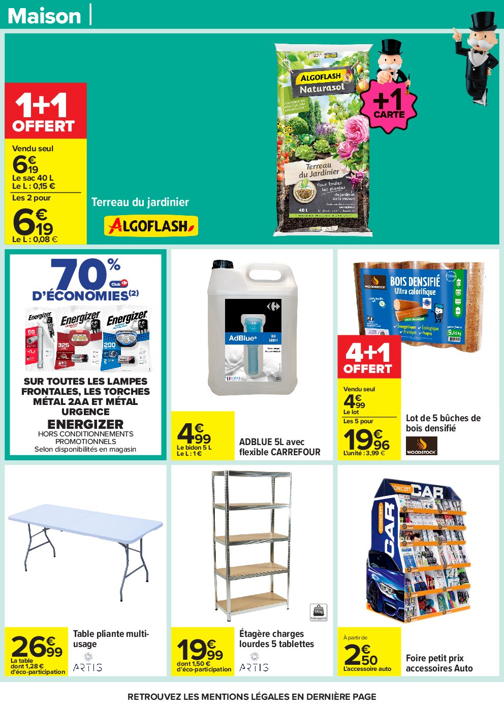 carrefour - Catalogue Carrefour - Le mois Monopoly valable du 09/09 au 22/09 - page: 70 carrefour - Catalogue Carrefour - Le mois Monopoly valable du 09/09 au 22/09 - page: 70