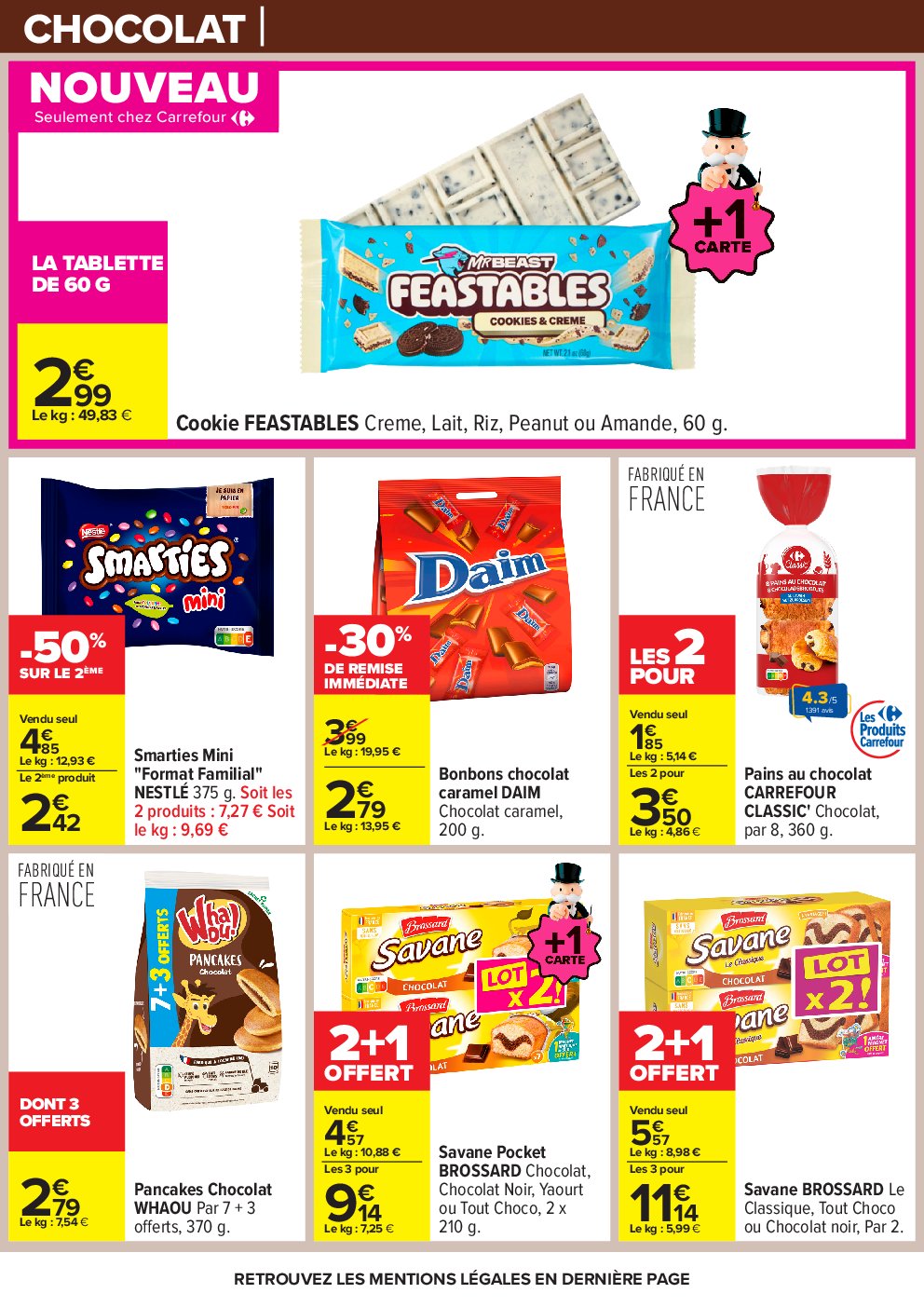 carrefour - Catalogue Carrefour - Le mois Monopoly valable du 09/09 au 22/09 - page: 26 carrefour - Catalogue Carrefour - Le mois Monopoly valable du 09/09 au 22/09 - page: 26