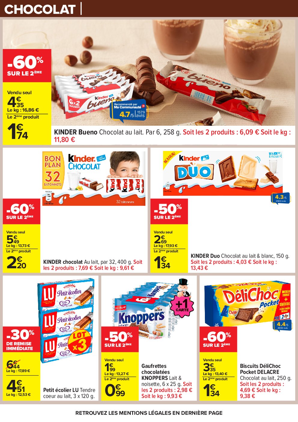 carrefour - Catalogue Carrefour - Le mois Monopoly valable du 09/09 au 22/09 - page: 25 carrefour - Catalogue Carrefour - Le mois Monopoly valable du 09/09 au 22/09 - page: 25