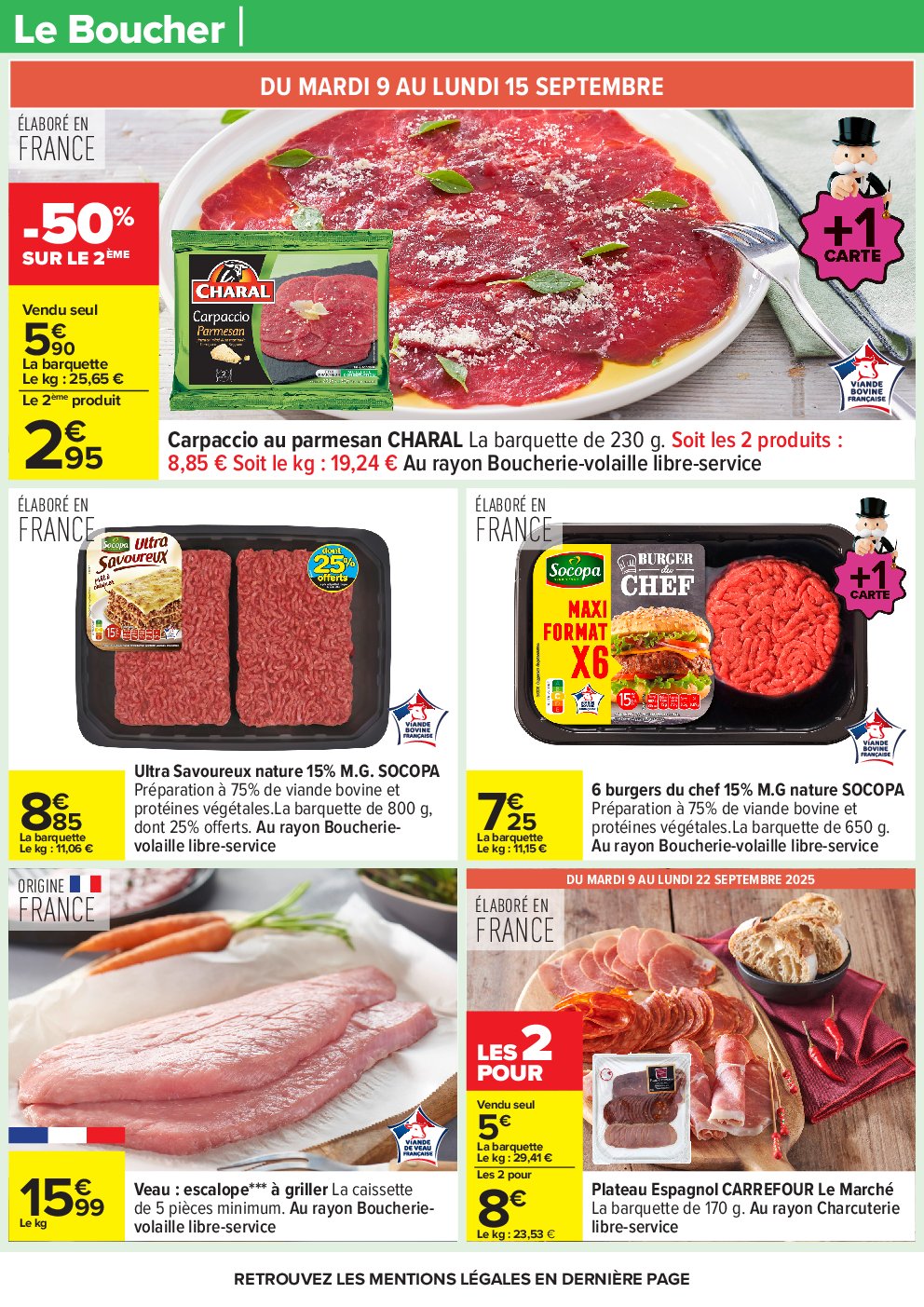 carrefour - Catalogue Carrefour - Le mois Monopoly valable du 09/09 au 22/09 - page: 29 carrefour - Catalogue Carrefour - Le mois Monopoly valable du 09/09 au 22/09 - page: 29