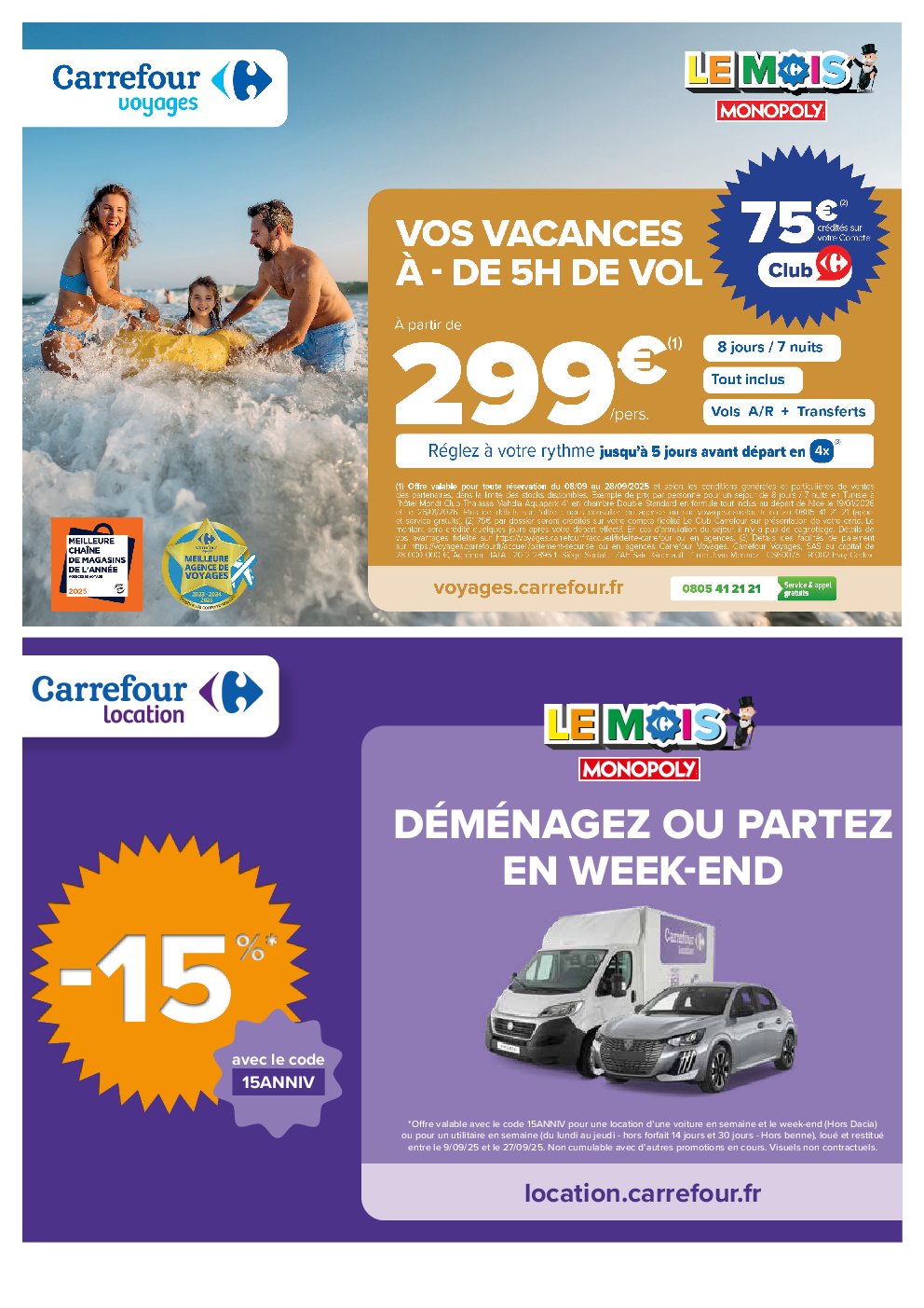 carrefour - Catalogue Carrefour - Le mois Monopoly valable du 09/09 au 22/09 - page: 89 carrefour - Catalogue Carrefour - Le mois Monopoly valable du 09/09 au 22/09 - page: 89
