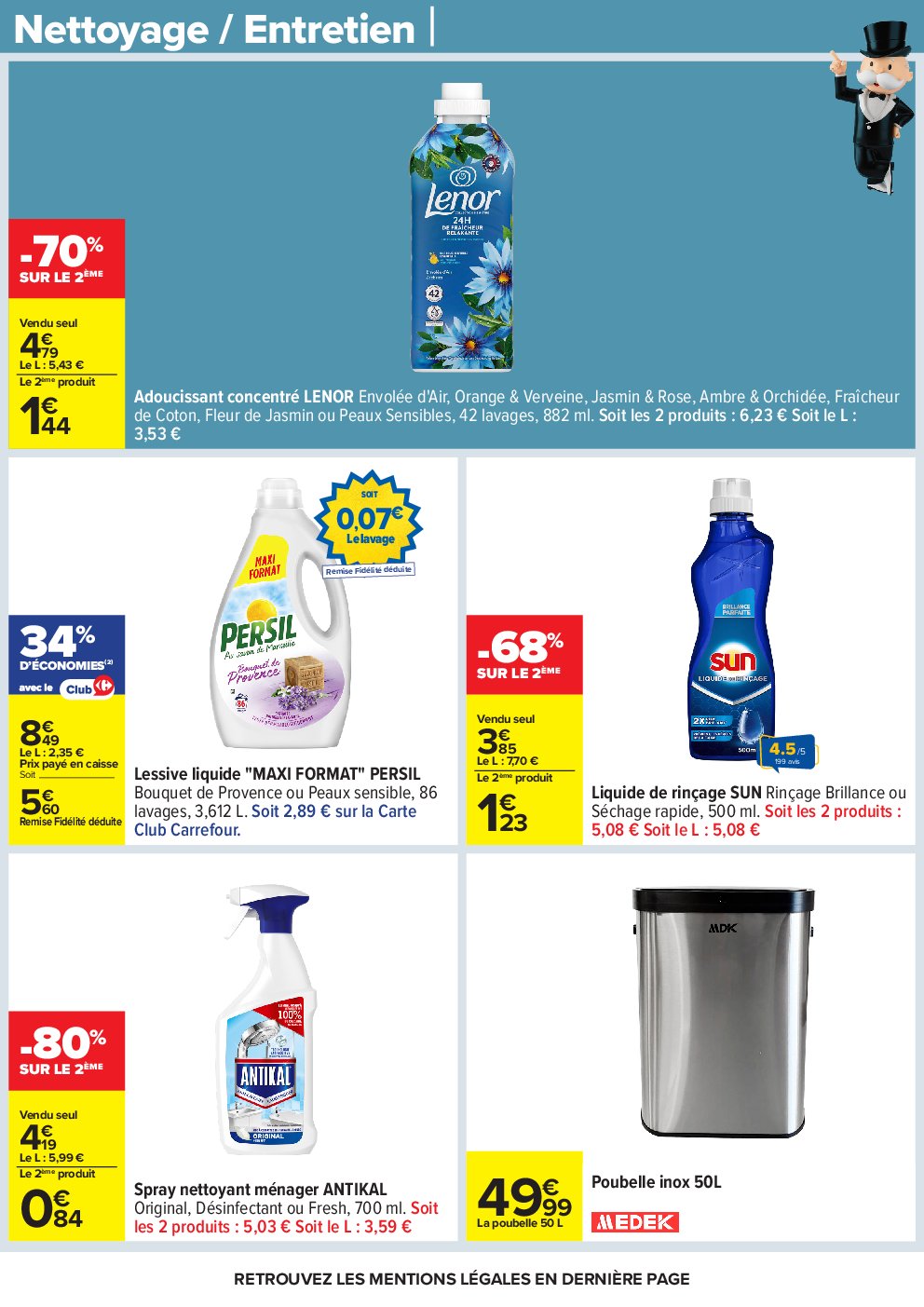 carrefour - Catalogue Carrefour - Le mois Monopoly valable du 09/09 au 22/09 - page: 62 carrefour - Catalogue Carrefour - Le mois Monopoly valable du 09/09 au 22/09 - page: 62