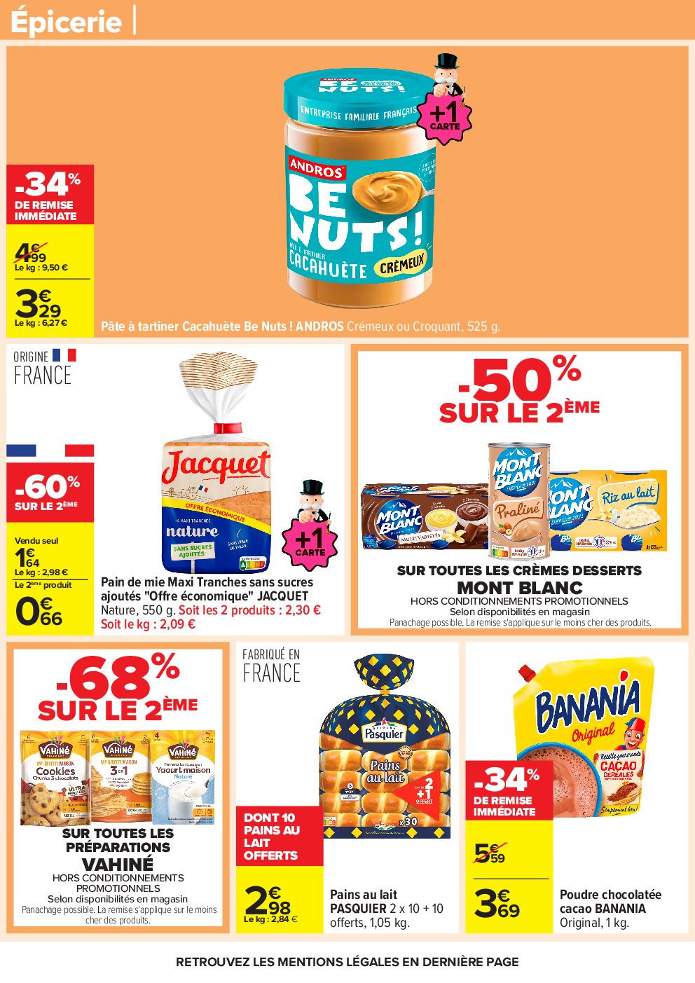 carrefour - Catalogue Carrefour - Le mois Monopoly valable du 09/09 au 22/09 - page: 50 carrefour - Catalogue Carrefour - Le mois Monopoly valable du 09/09 au 22/09 - page: 50
