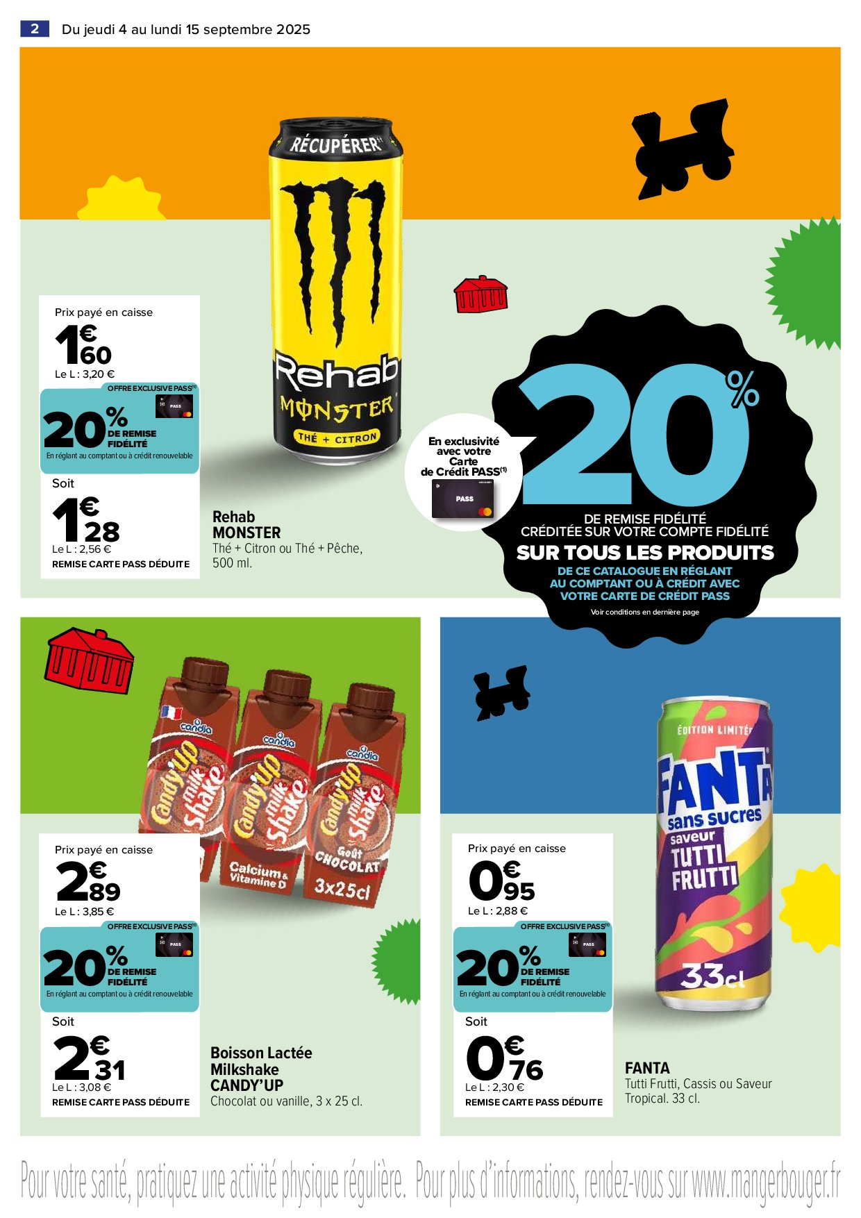 carrefour - Catalogue Carrefour - Offre exclusive Clients pass valable du 04/09 au 15/09 - page: 2