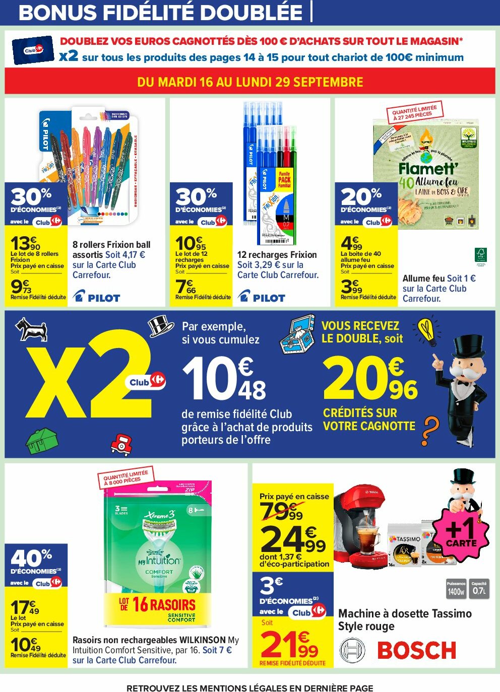 carrefour - Catalogue Carrefour - Le mois Monopoly valable du 16/09 au 29/09 - page: 11 carrefour - Catalogue Carrefour - Le mois Monopoly valable du 16/09 au 29/09 - page: 11