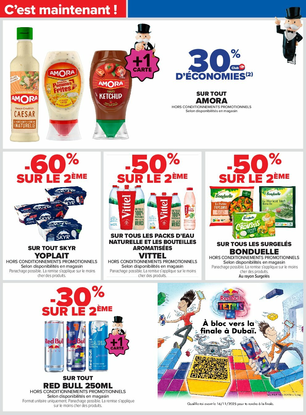 carrefour - Catalogue Carrefour - Le mois Monopoly valable du 16/09 au 29/09 - page: 14 carrefour - Catalogue Carrefour - Le mois Monopoly valable du 16/09 au 29/09 - page: 14