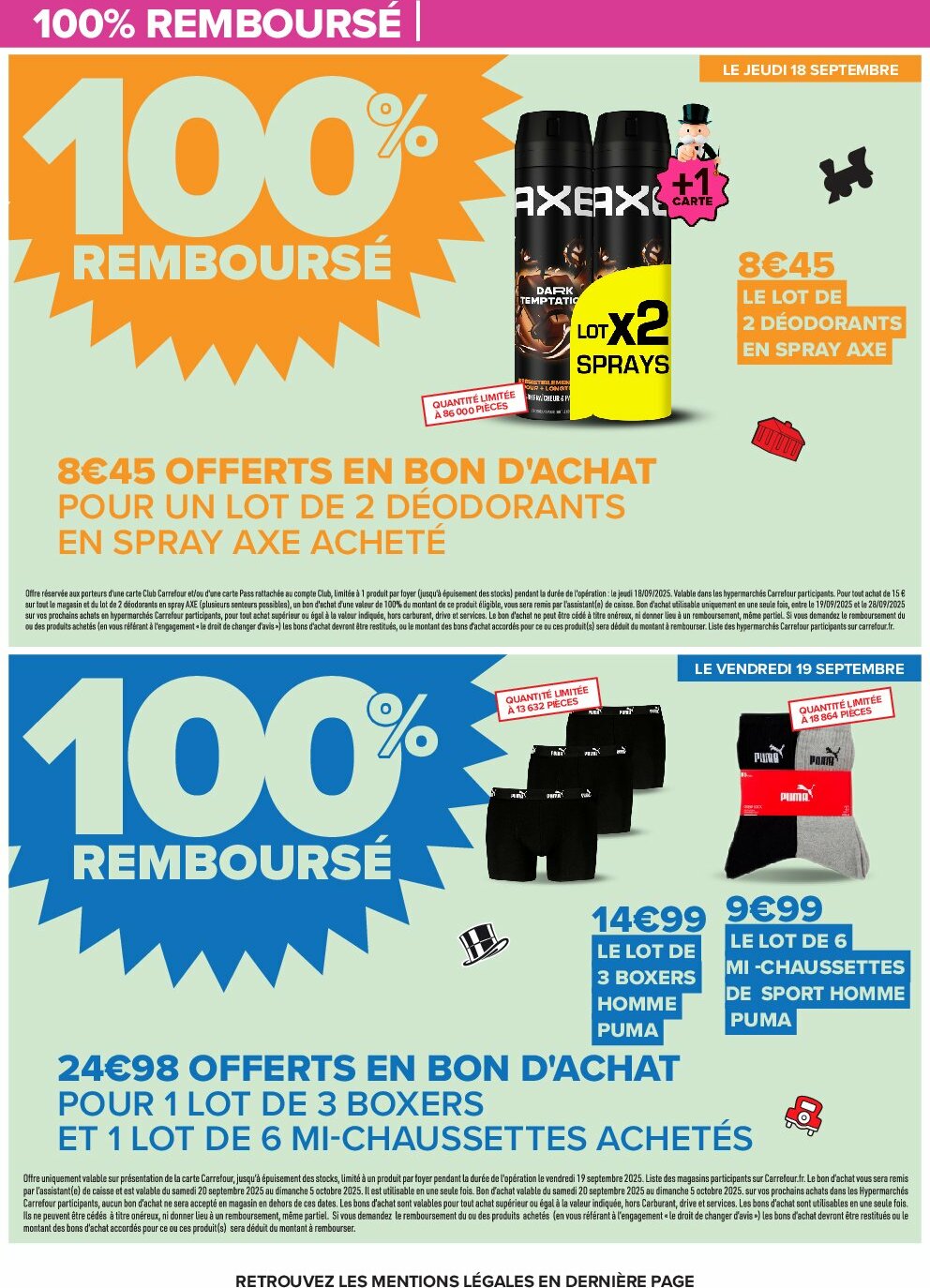 carrefour - Catalogue Carrefour - Le mois Monopoly valable du 16/09 au 29/09 - page: 6 carrefour - Catalogue Carrefour - Le mois Monopoly valable du 16/09 au 29/09 - page: 6