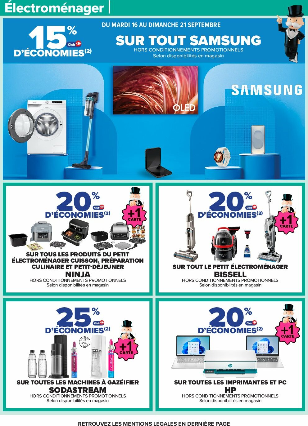 carrefour - Catalogue Carrefour - Le mois Monopoly valable du 16/09 au 29/09 - page: 71 carrefour - Catalogue Carrefour - Le mois Monopoly valable du 16/09 au 29/09 - page: 71