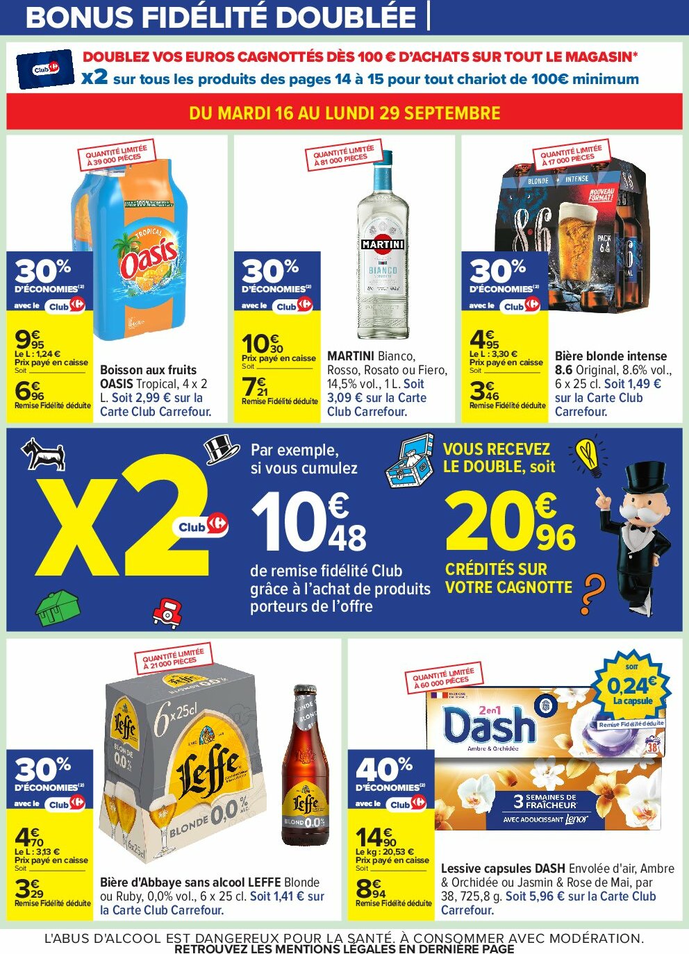 carrefour - Catalogue Carrefour - Le mois Monopoly valable du 16/09 au 29/09 - page: 10 carrefour - Catalogue Carrefour - Le mois Monopoly valable du 16/09 au 29/09 - page: 10