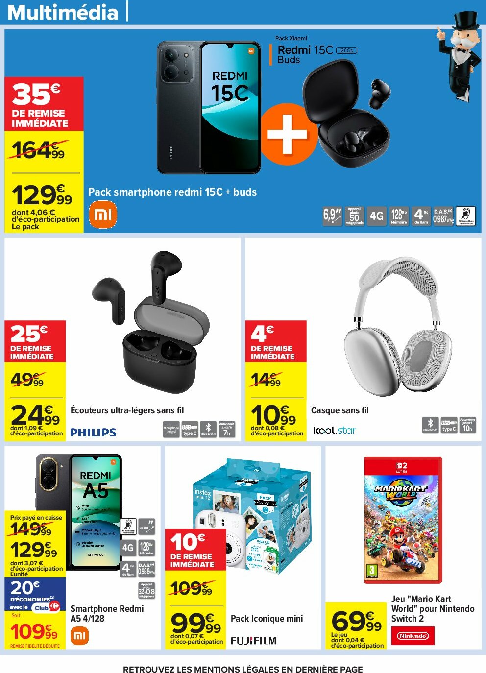 carrefour - Catalogue Carrefour - Le mois Monopoly valable du 16/09 au 29/09 - page: 72 carrefour - Catalogue Carrefour - Le mois Monopoly valable du 16/09 au 29/09 - page: 72