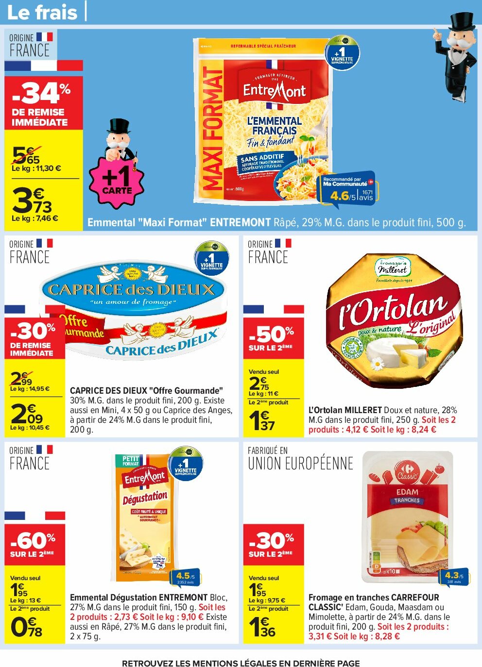 carrefour - Catalogue Carrefour - Le mois Monopoly valable du 16/09 au 29/09 - page: 48 carrefour - Catalogue Carrefour - Le mois Monopoly valable du 16/09 au 29/09 - page: 48
