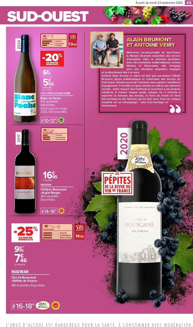 carrefour - Catalogue Carrefour - Foire aux vins D'Automne valable du 23/09 au 06/10 - page: 49 carrefour - Catalogue Carrefour - Foire aux vins D'Automne valable du 23/09 au 06/10 - page: 49