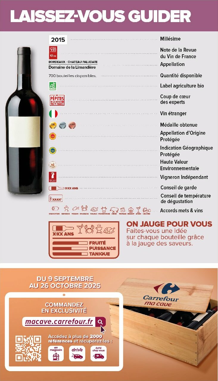 carrefour - Catalogue Carrefour - Foire aux vins D'Automne valable du 23/09 au 06/10 - page: 5 carrefour - Catalogue Carrefour - Foire aux vins D'Automne valable du 23/09 au 06/10 - page: 5