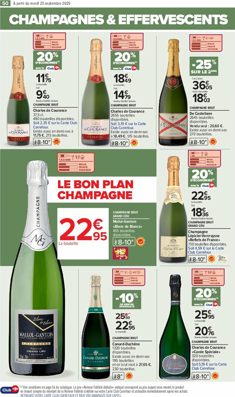 carrefour - Catalogue Carrefour - Foire aux vins D'Automne valable du 23/09 au 06/10 - page: 54 carrefour - Catalogue Carrefour - Foire aux vins D'Automne valable du 23/09 au 06/10 - page: 54