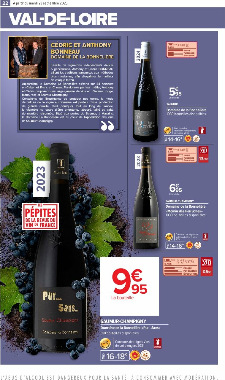 carrefour - Catalogue Carrefour - Foire aux vins D'Automne valable du 23/09 au 06/10 - page: 26 carrefour - Catalogue Carrefour - Foire aux vins D'Automne valable du 23/09 au 06/10 - page: 26