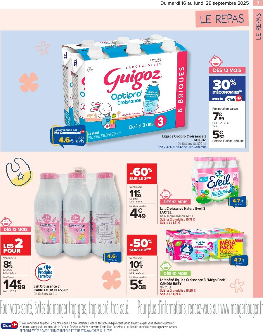 carrefour - Catalogue Carrefour - Prents malins il N’y a pas de petites éconimies valable du 16/09 au 29/09 - page: 9