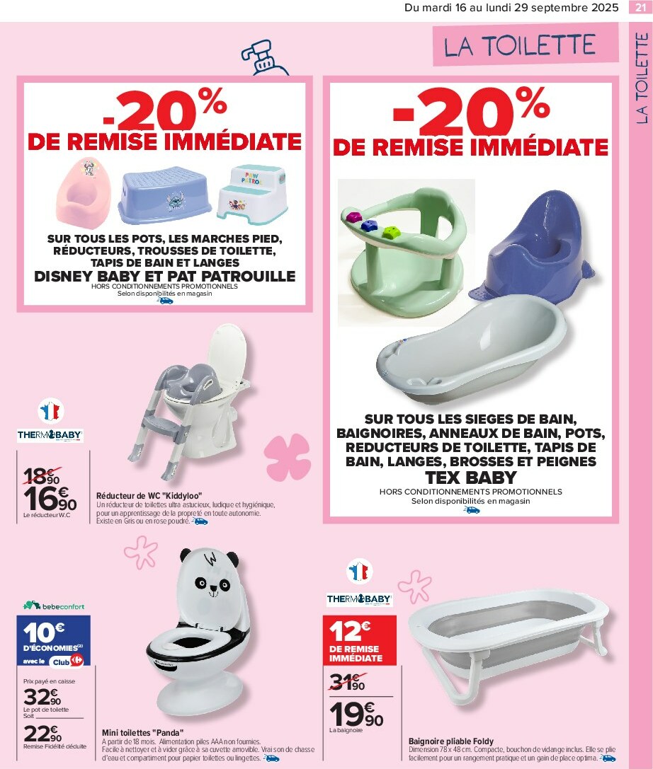 carrefour - Catalogue Carrefour - Prents malins il N’y a pas de petites éconimies valable du 16/09 au 29/09 - page: 23