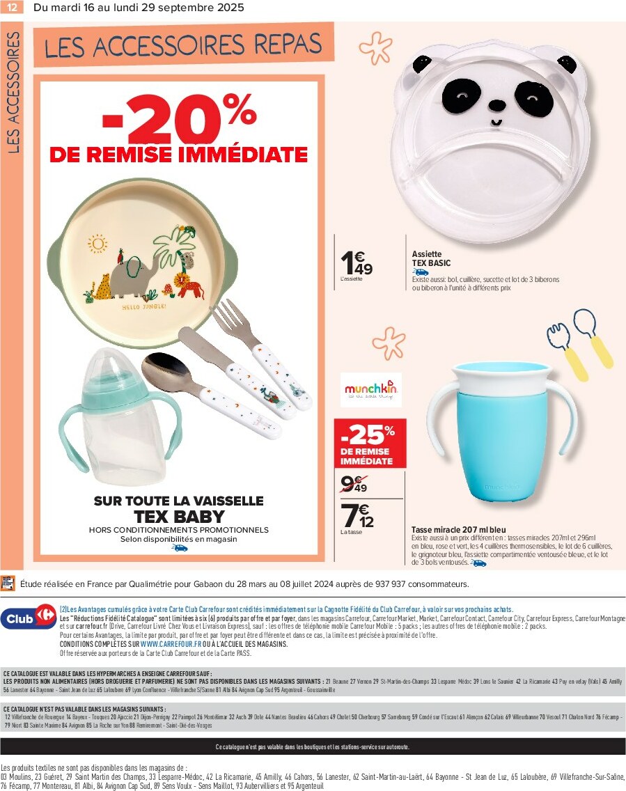 carrefour - Catalogue Carrefour - Prents malins il N’y a pas de petites éconimies valable du 16/09 au 29/09 - page: 14