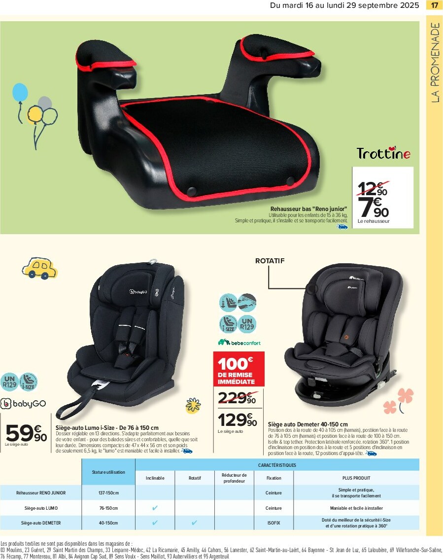 carrefour - Catalogue Carrefour - Prents malins il N’y a pas de petites éconimies valable du 16/09 au 29/09 - page: 19