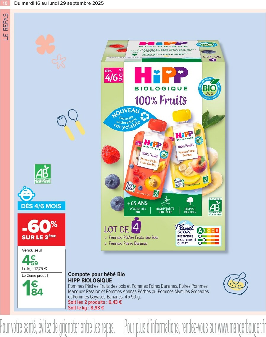 carrefour - Catalogue Carrefour - Prents malins il N’y a pas de petites éconimies valable du 16/09 au 29/09 - page: 12