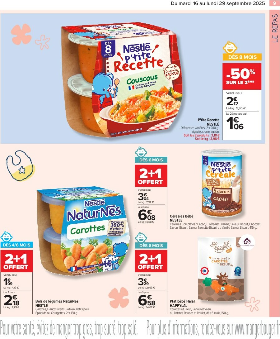 carrefour - Catalogue Carrefour - Prents malins il N’y a pas de petites éconimies valable du 16/09 au 29/09 - page: 11