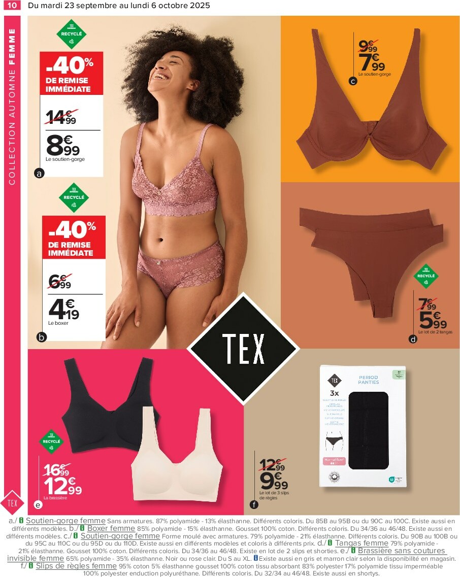 carrefour - Catalogue Carrefour - Spécial Automne valable du 23/09 au 06/10 - page: 12