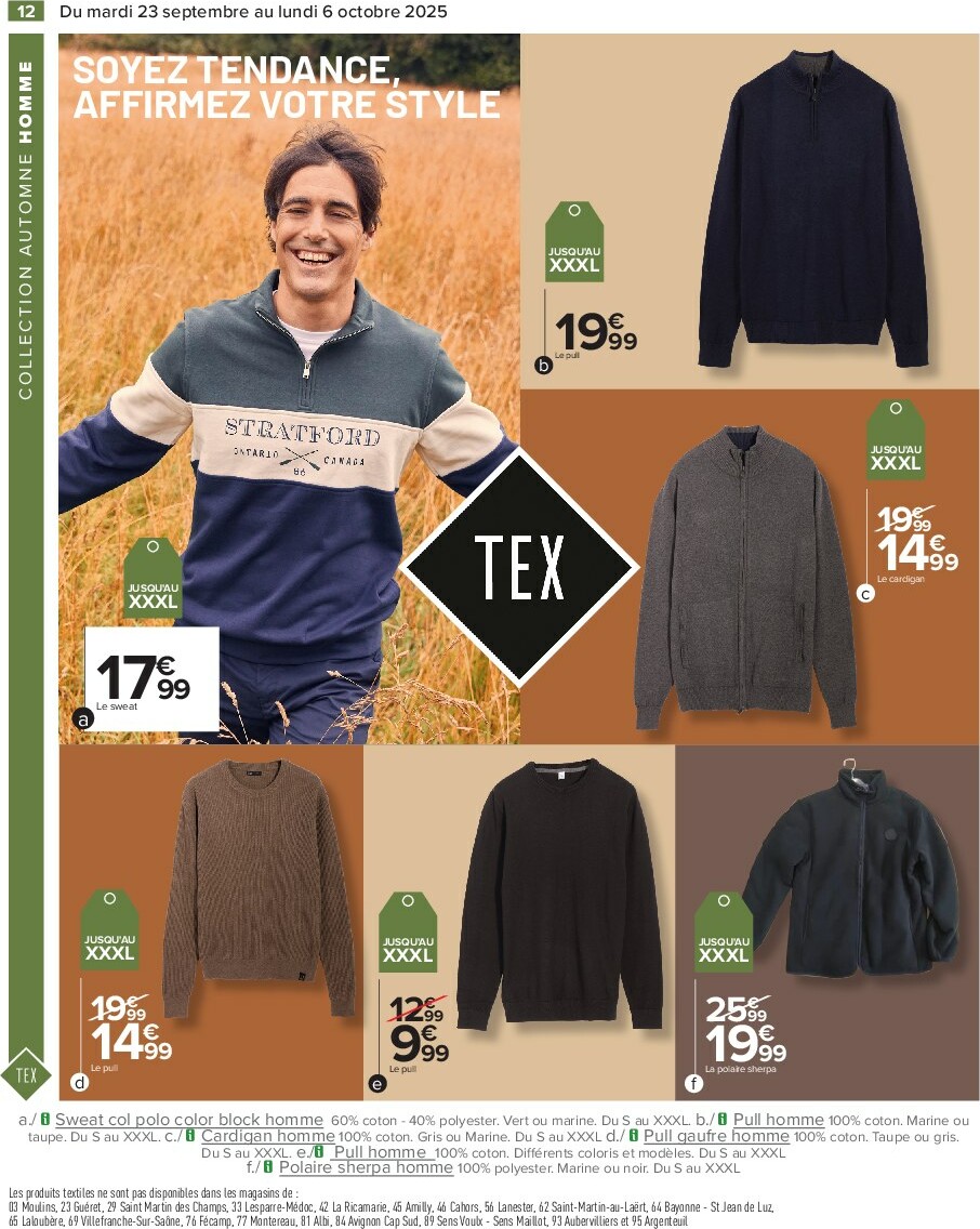 carrefour - Catalogue Carrefour - Spécial Automne valable du 23/09 au 06/10 - page: 14