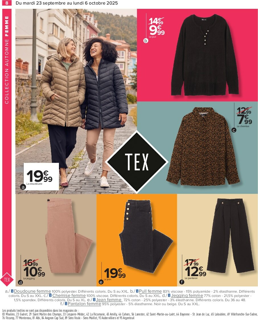 carrefour - Catalogue Carrefour - Spécial Automne valable du 23/09 au 06/10 - page: 10