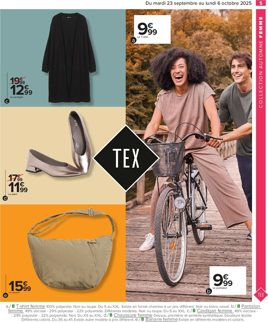 carrefour - Catalogue Carrefour - Spécial Automne valable du 23/09 au 06/10 - page: 7