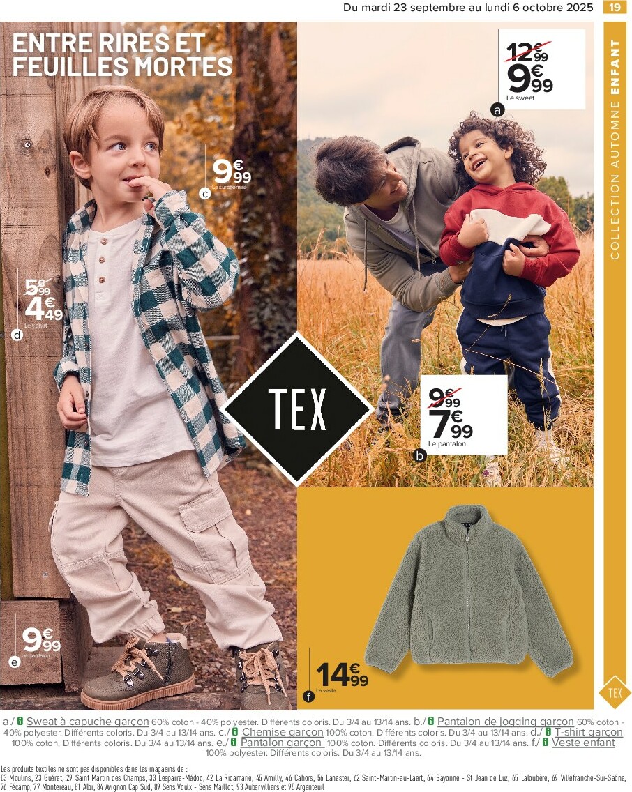 carrefour - Catalogue Carrefour - Spécial Automne valable du 23/09 au 06/10 - page: 21