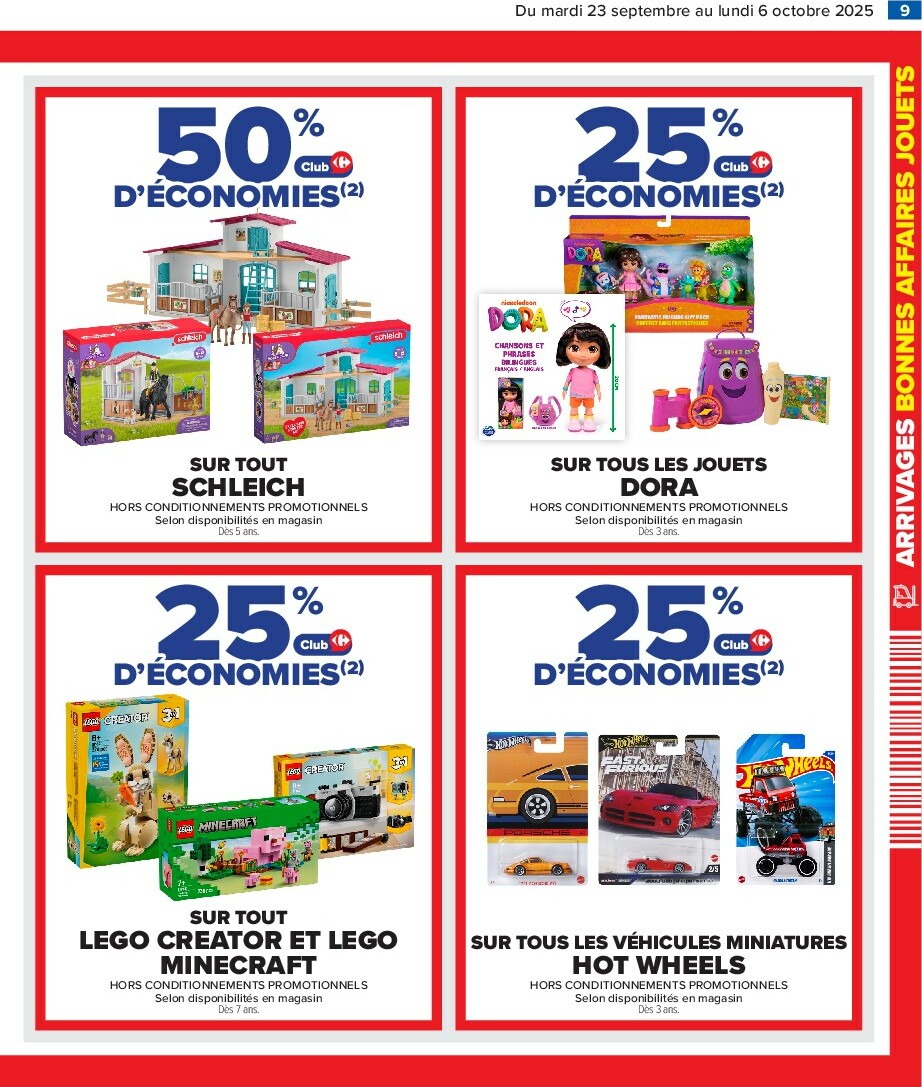 carrefour - Catalogue Carrefour - Bonnes Affaires Jouets valable du 23/09 au 06/10 - page: 11