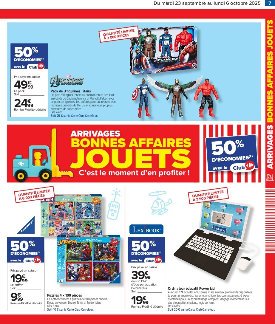 carrefour - Catalogue Carrefour - Bonnes Affaires Jouets valable du 23/09 au 06/10 - page: 9