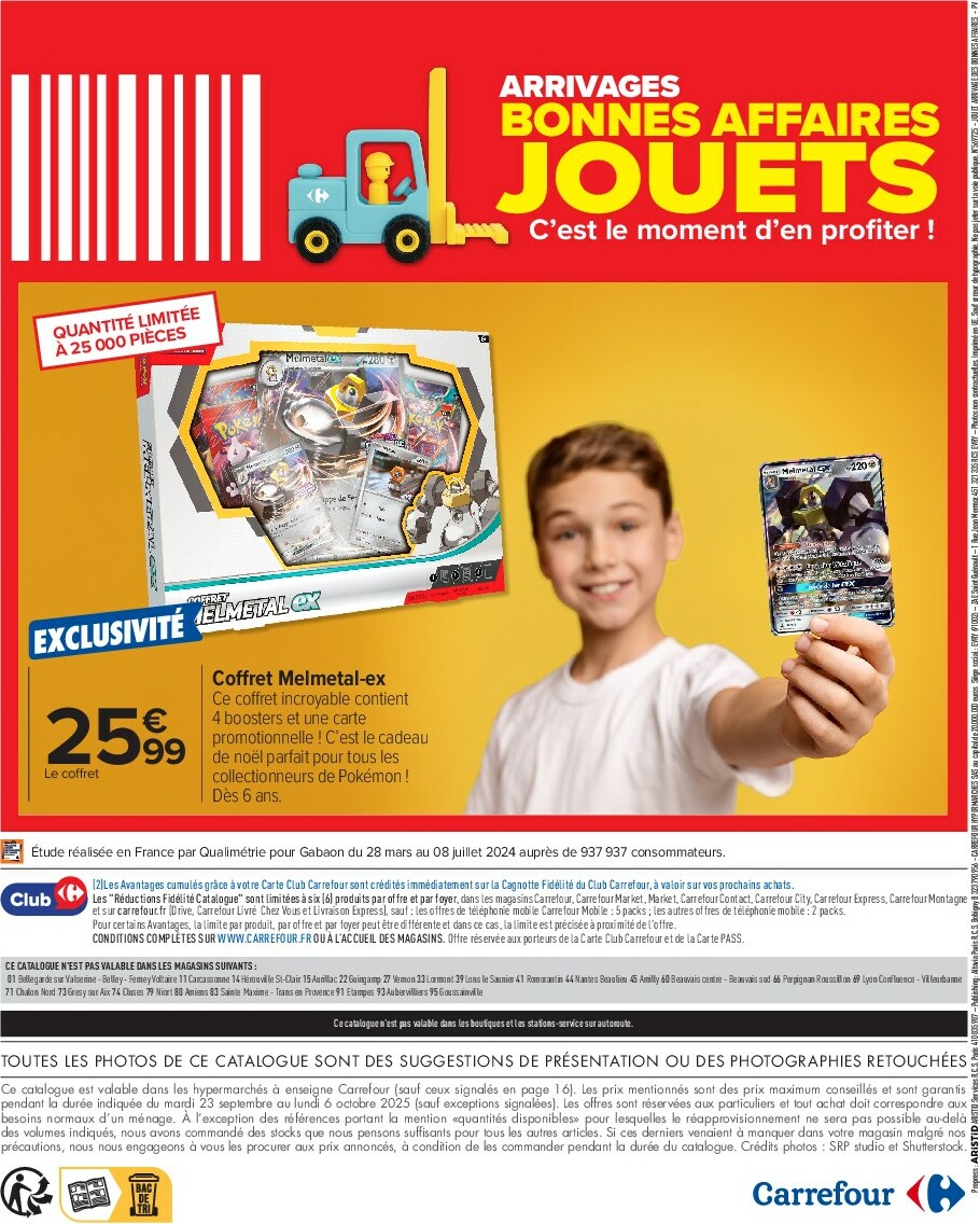 carrefour - Catalogue Carrefour - Bonnes Affaires Jouets valable du 23/09 au 06/10 - page: 2
