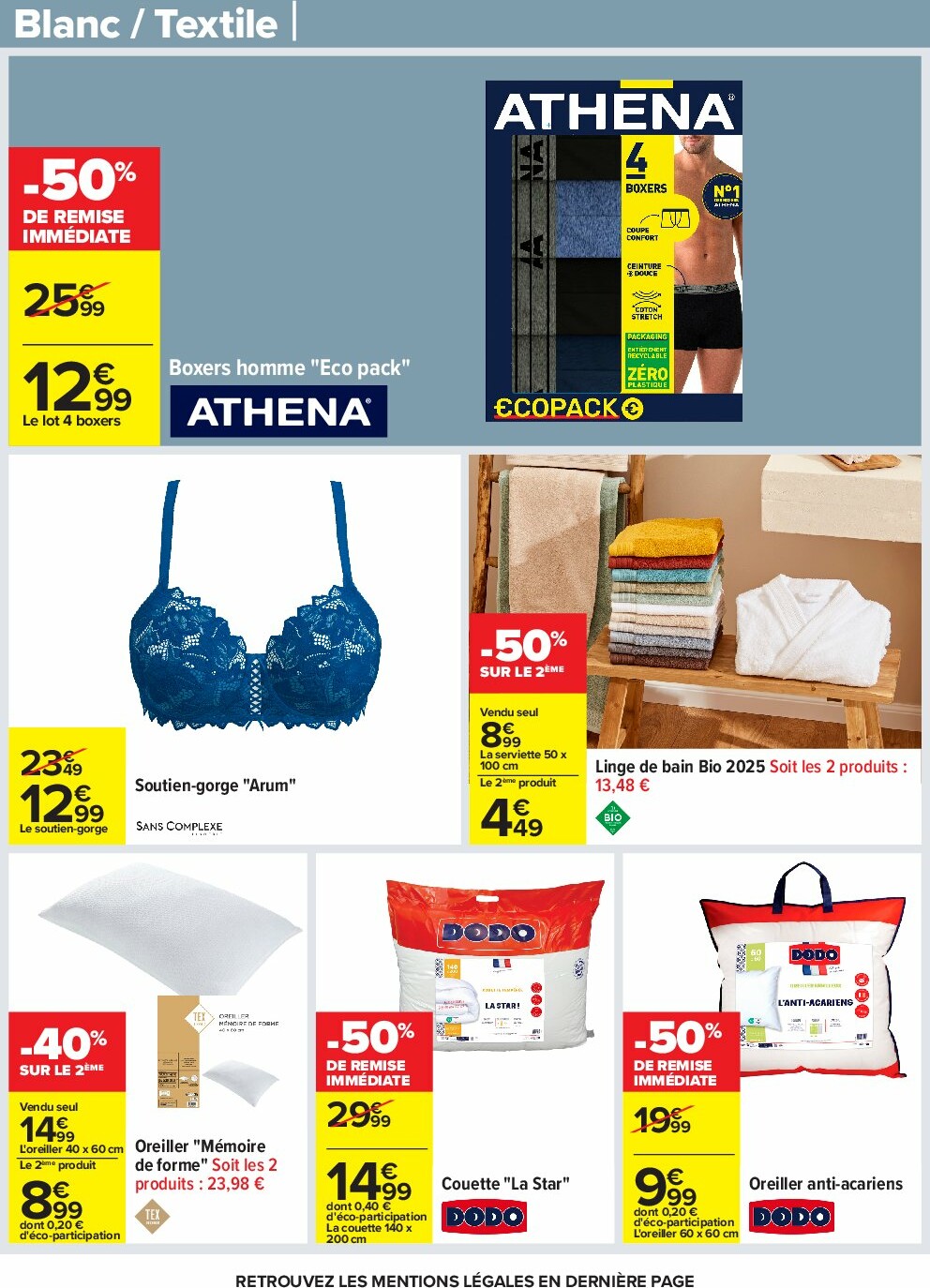 carrefour - Catalogue Carrefour valable du 23/09 au 06/10 - page: 60