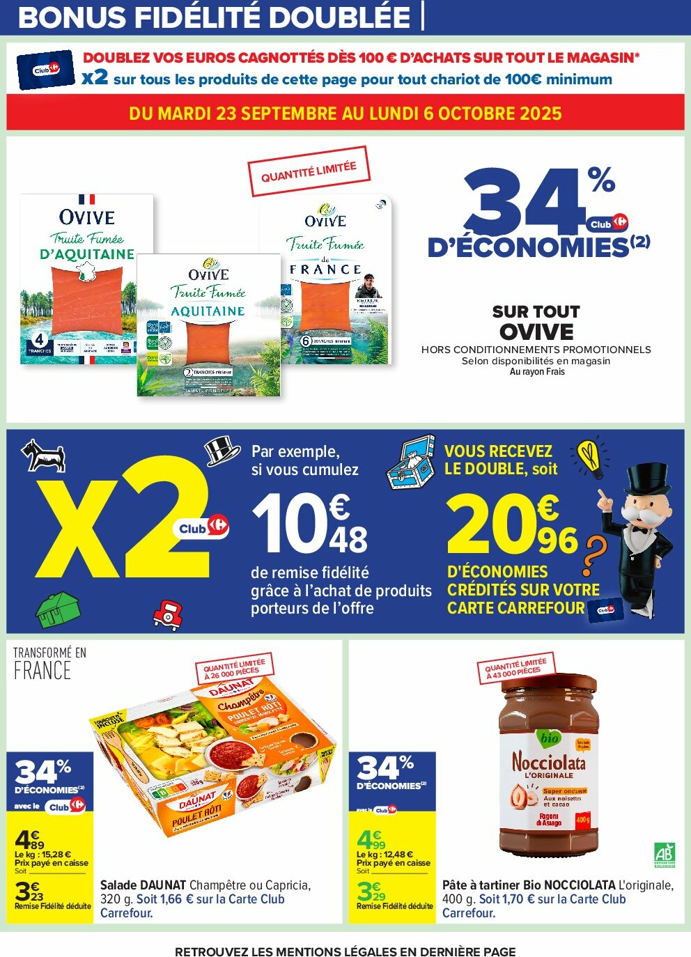 carrefour - Catalogue Carrefour valable du 23/09 au 06/10 - page: 11