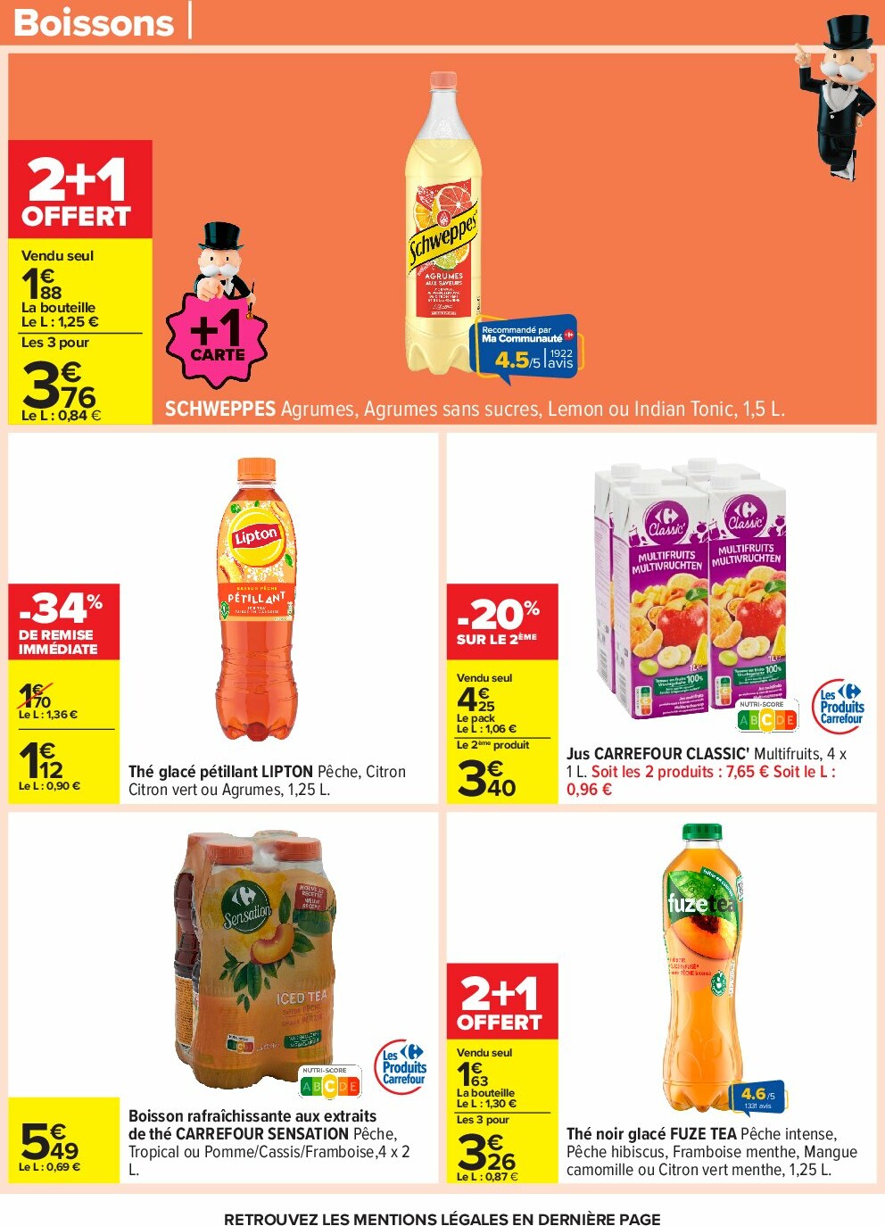 carrefour - Catalogue Carrefour valable du 23/09 au 06/10 - page: 52
