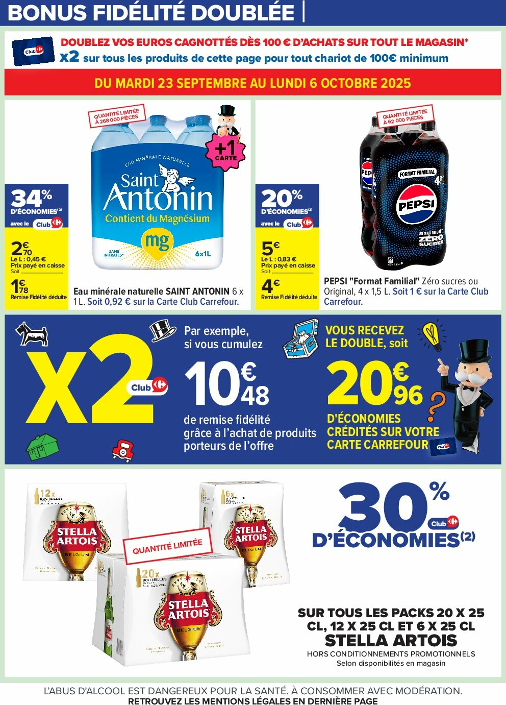 carrefour - Catalogue Carrefour valable du 23/09 au 06/10 - page: 10