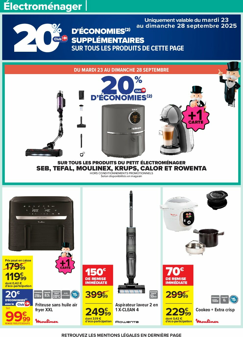 carrefour - Catalogue Carrefour valable du 23/09 au 06/10 - page: 74