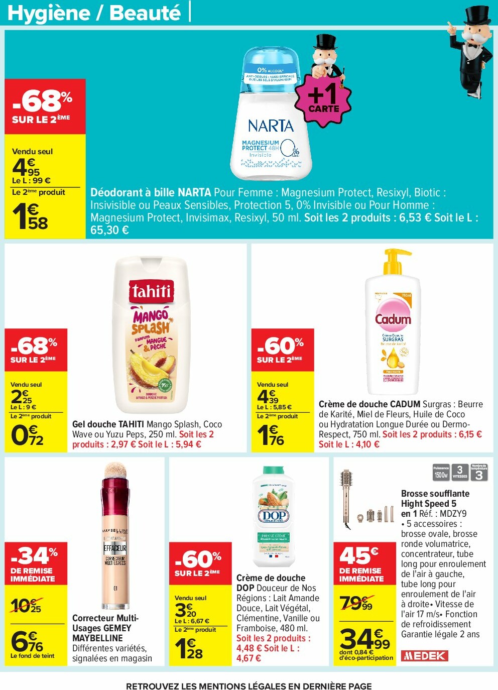 carrefour - Catalogue Carrefour valable du 23/09 au 06/10 - page: 58