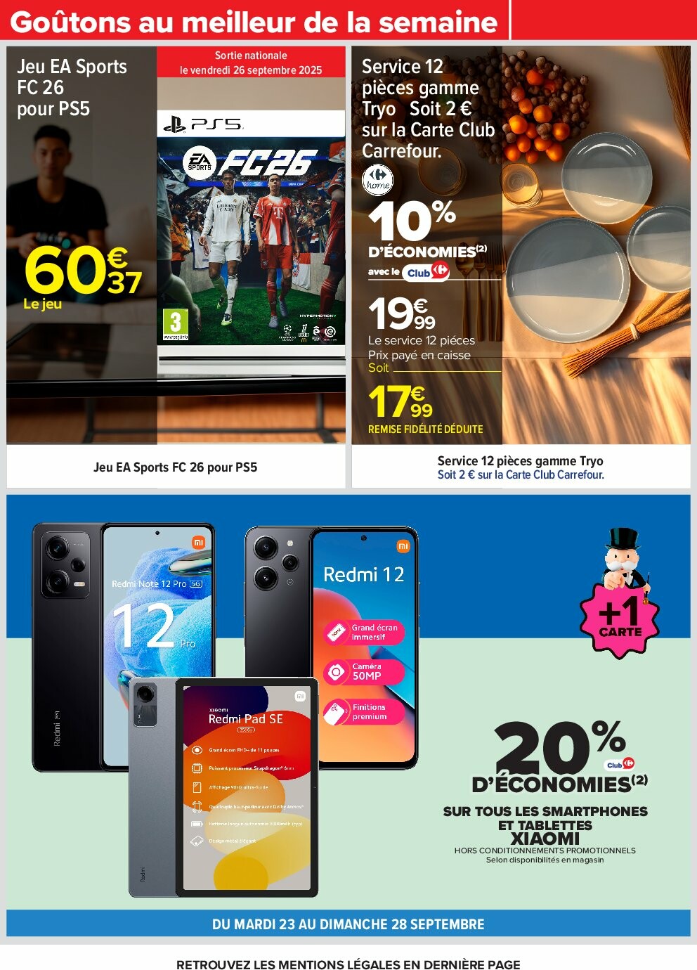 carrefour - Catalogue Carrefour valable du 23/09 au 06/10 - page: 80