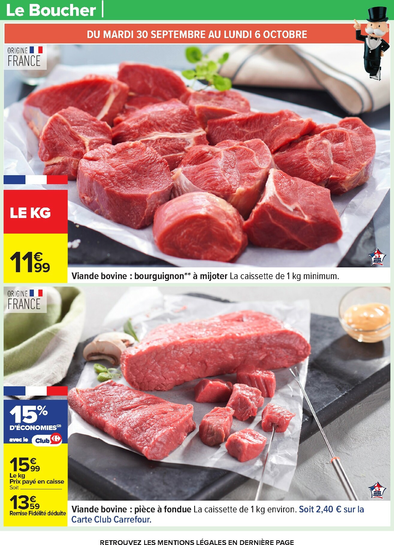 carrefour - Catalogue Carrefour - Le mois Monopoly valable du 30/09 au 13/10 - page: 24