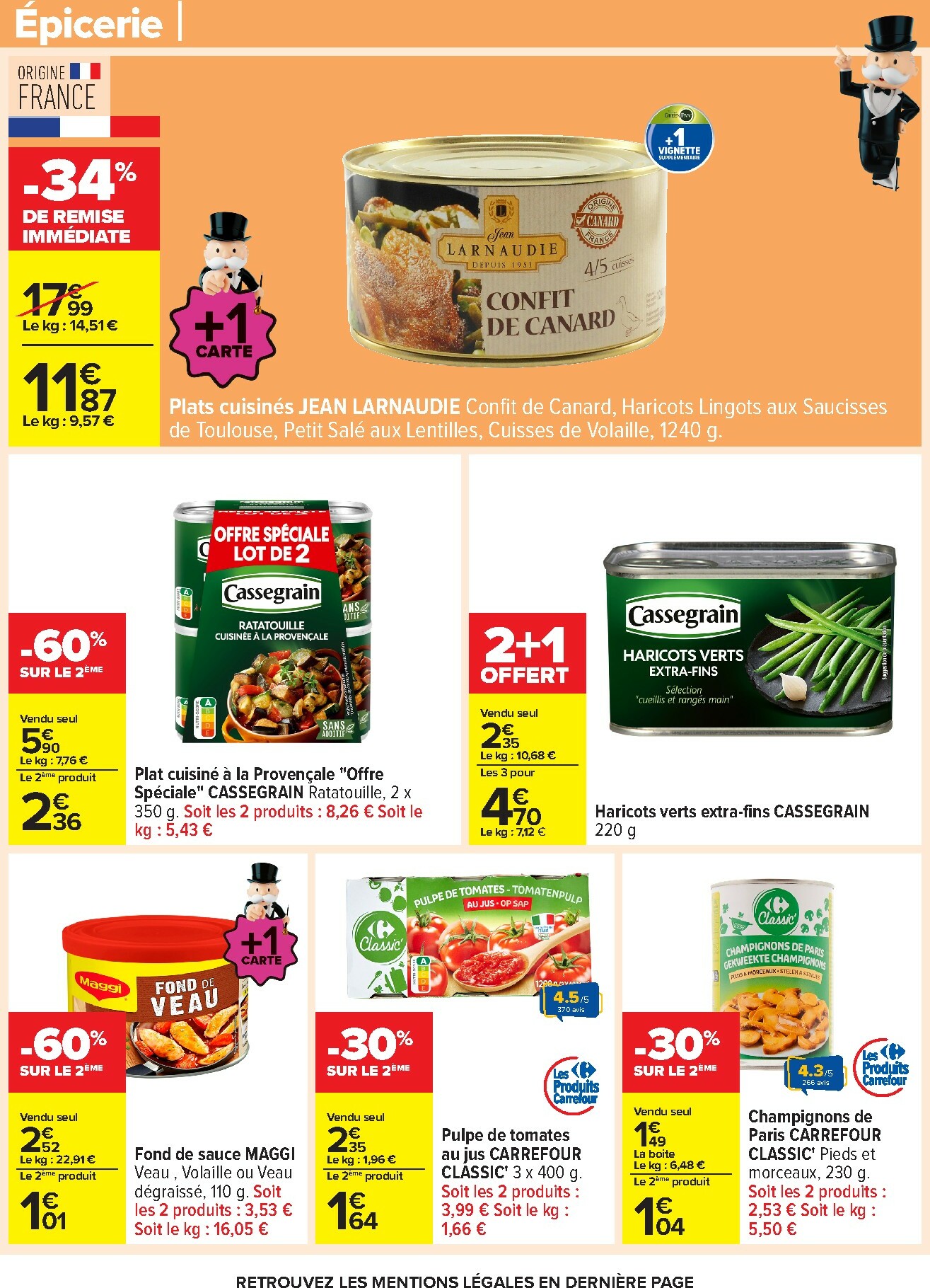 carrefour - Catalogue Carrefour - Le mois Monopoly valable du 30/09 au 13/10 - page: 39