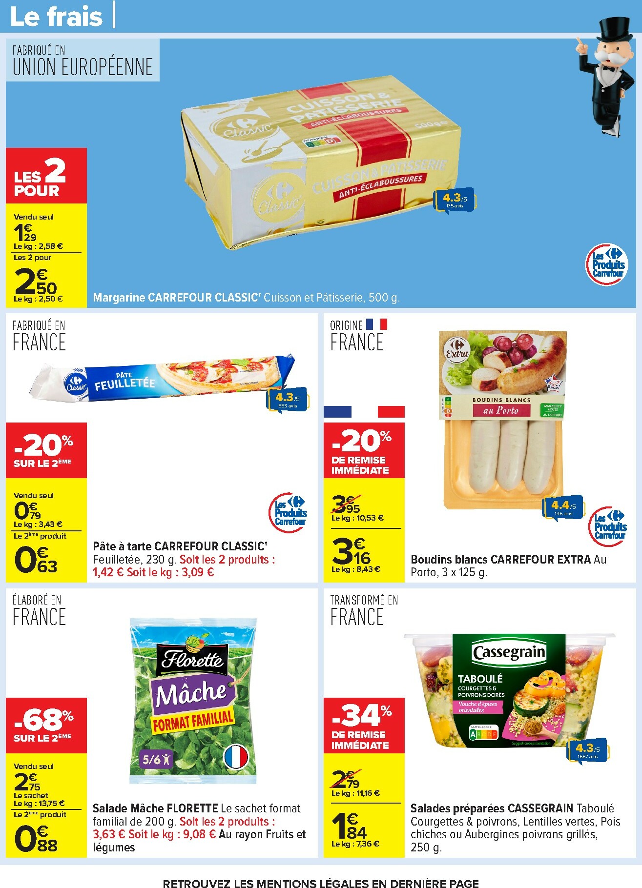 carrefour - Catalogue Carrefour - Le mois Monopoly valable du 30/09 au 13/10 - page: 50