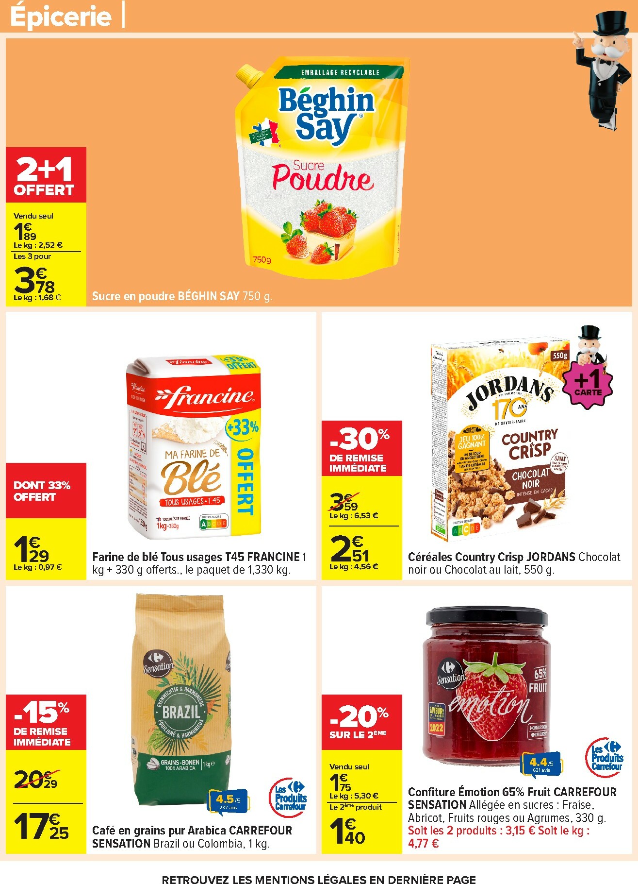 carrefour - Catalogue Carrefour - Le mois Monopoly valable du 30/09 au 13/10 - page: 40